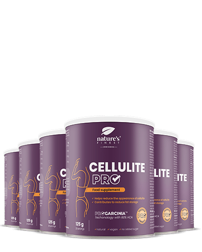 100% Cellulite PRO® von Nature's Finest | Getränkemischung zur Cellulitereduktion | 6er-Pack.